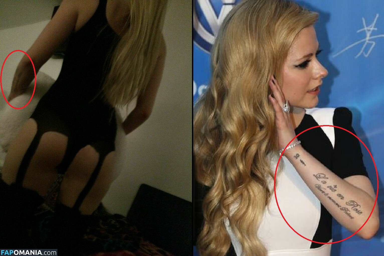Avril Lavigne Desnudo Foto filtrada #34