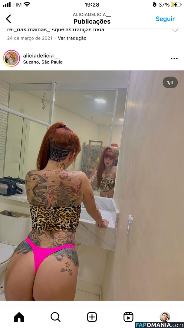 Alicia Delícia / aliciadelicia__ / caricia_cinema Desnudo OnlyFans  Foto filtrada #2