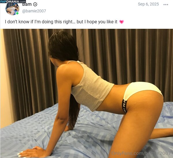 bamie07 / bamie2007 Desnudo OnlyFans  Foto filtrada #3