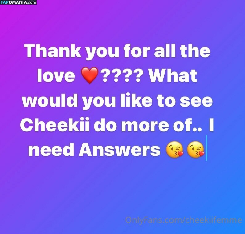 cheekiifemme Desnudo OnlyFans  Foto filtrada #24