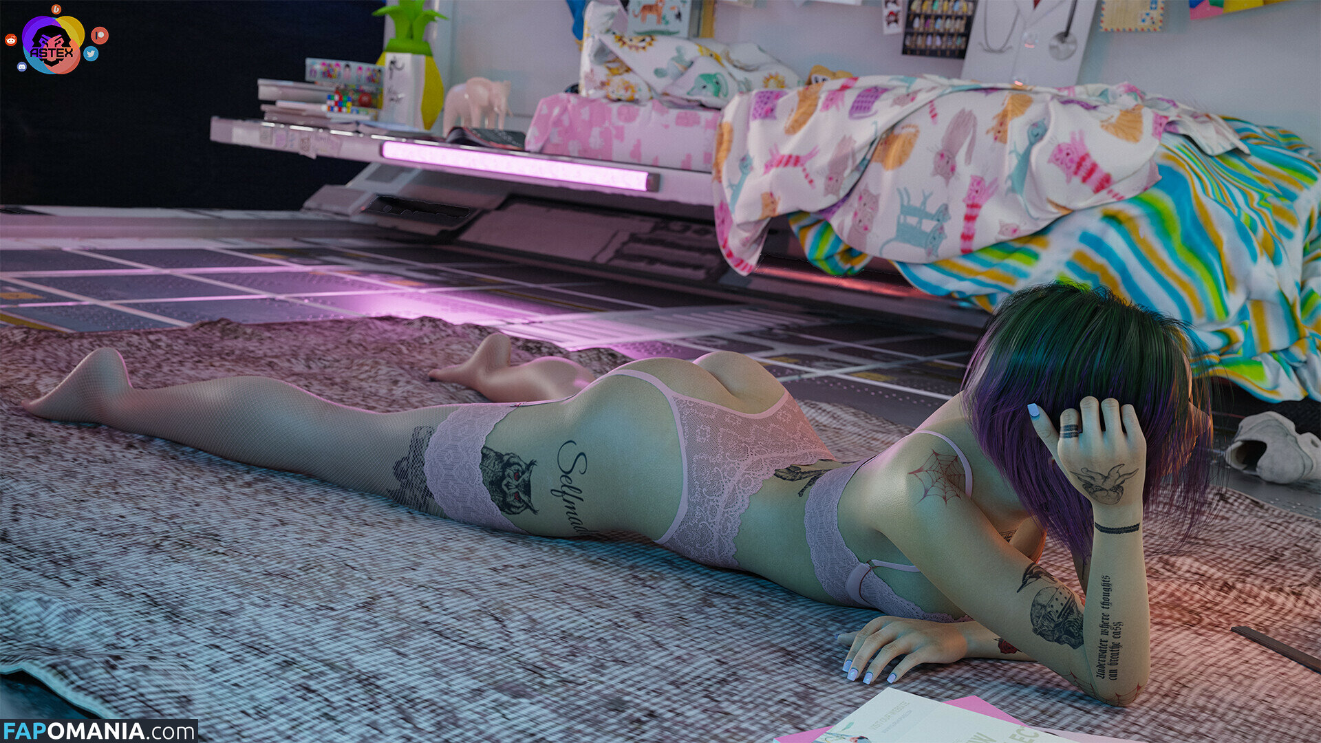 Cyberpunk 2077 / cyberpunkgame Desnudo OnlyFans  Foto filtrada #672