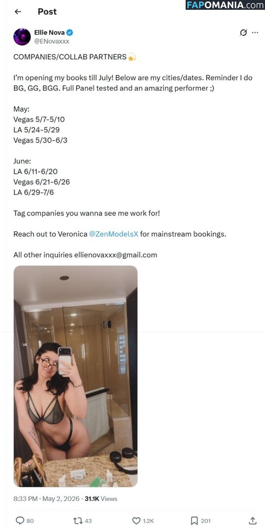 Ellie Nova / SlayherJax / ellienovaxx / ellienovaxxx / ellienovaxxx - Desnudo OnlyFans  Foto filtrada #4