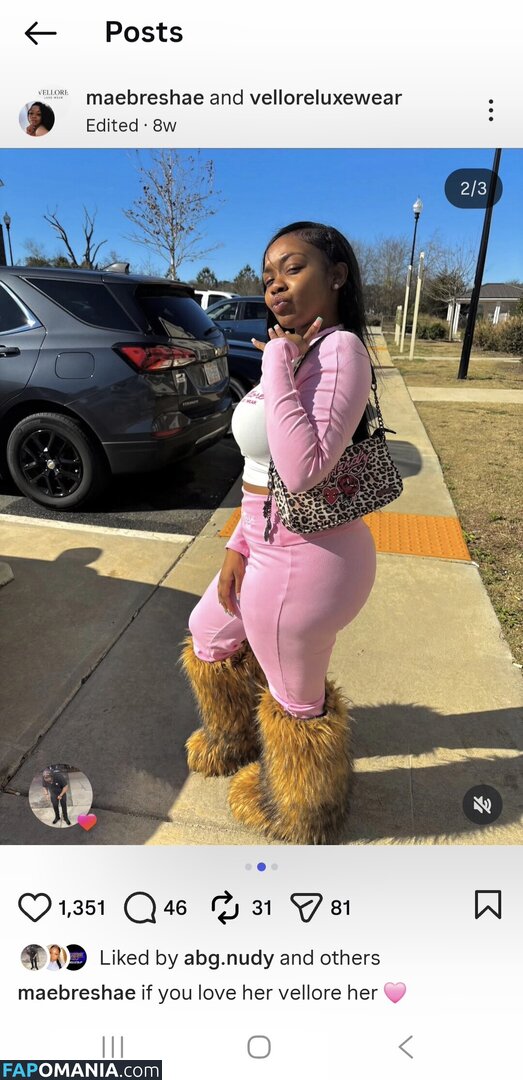 Maebreshae / nofilterkay Desnudo OnlyFans  Foto filtrada #2