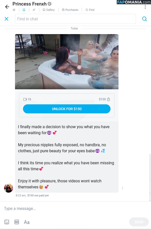 PrincessFrenxh / princesssfrenxh Desnudo OnlyFans  Foto filtrada #1